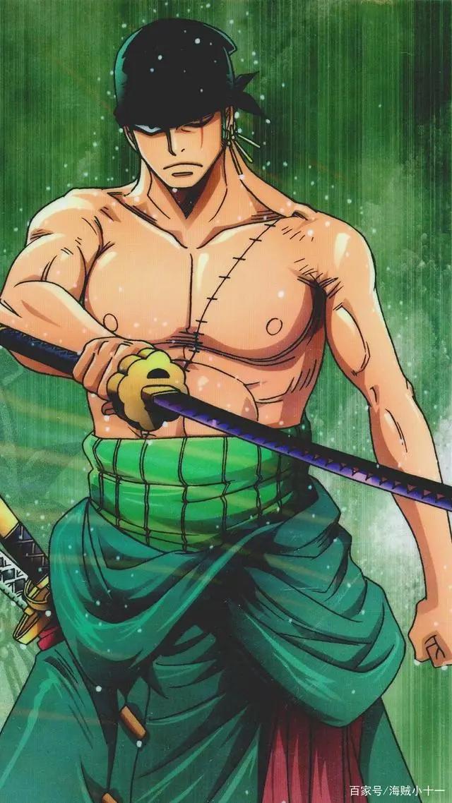 「海贼王」收集了好久的索隆高清图，总有一个是你喜欢的