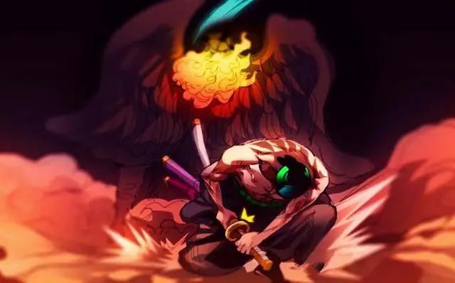 海贼王：索隆使用新招破解烬的火龙皇，疑似致敬霜月龙马