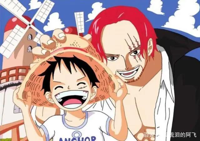 海贼王：路飞要成为海贼王，如果红发不让路，将成为最大阻碍