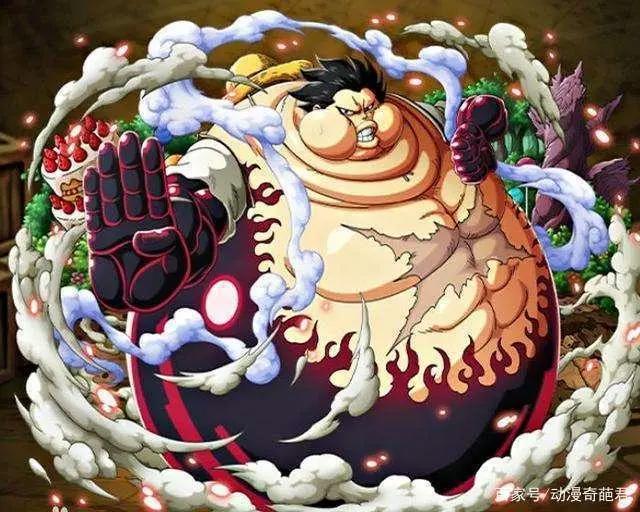 海贼王路飞5岁到60岁样子变化,老年路飞就是卡普的翻版!