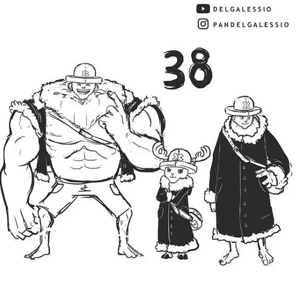 海贼王:当路飞成为海贼王是什么样子,或许不敢想象他们的变化!