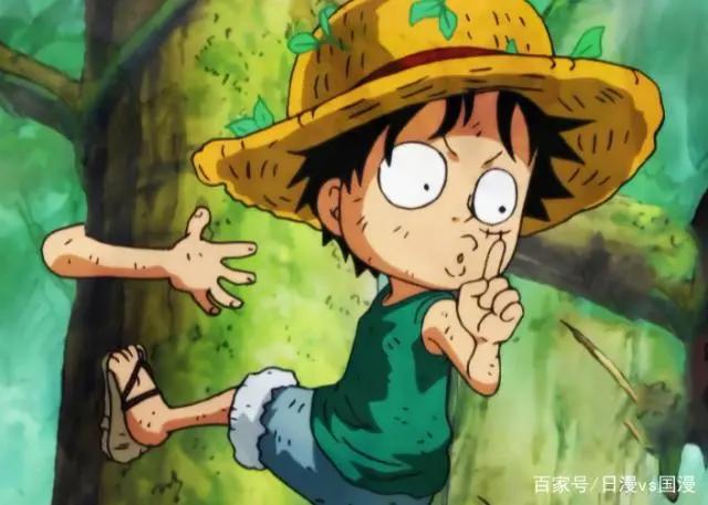《海贼王》可爱的小路飞大集合，太想抱回去了！