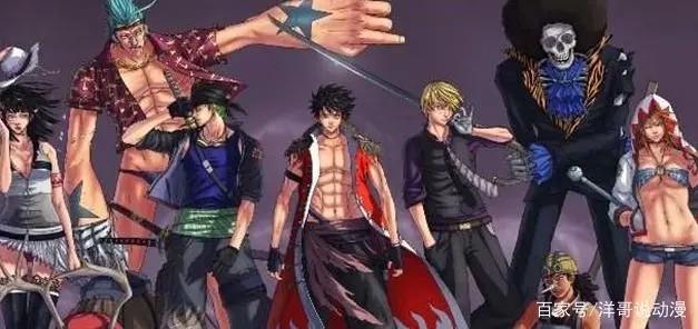 海贼王：草帽海贼团脱胎换骨，路飞单挑大将，全力成员不弱四皇