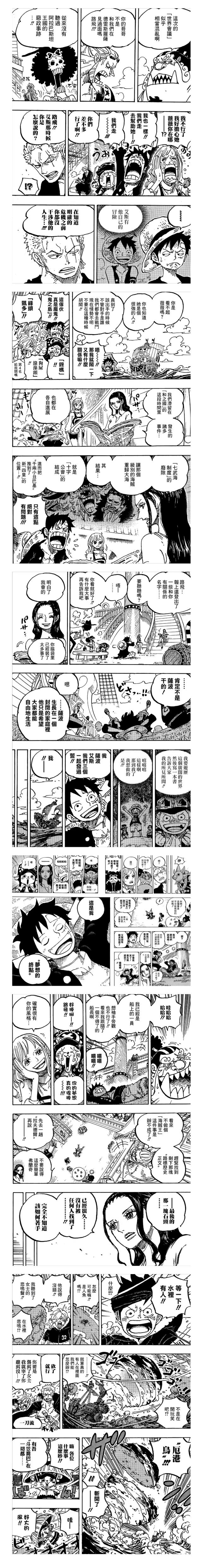 《海贼王》1060话清晰全图