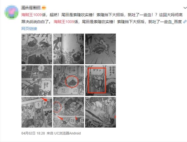 海贼王漫画引争议，索隆挡下双皇合击，果然是尾田亲儿子！