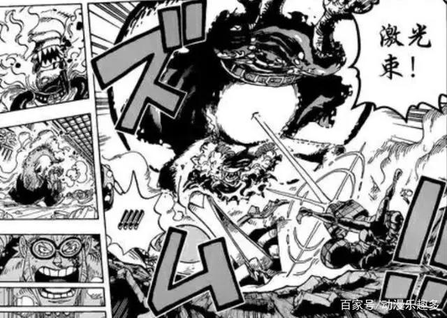 海贼王1019漫画：弗朗基击败佐佐木，大和的果实来自凯多