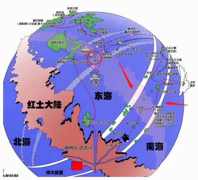 海贼王：5大海域的代表性强者，东海不是最弱，南北海最强者不和