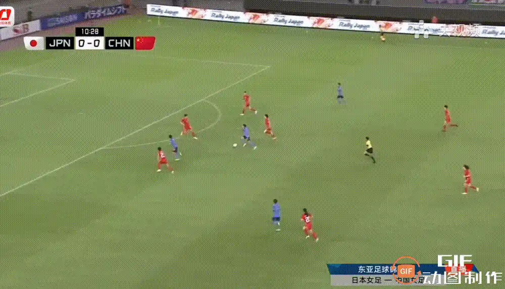 0-0！中国女足被日本女足“按在地上摩擦”，全场仅一脚射门！