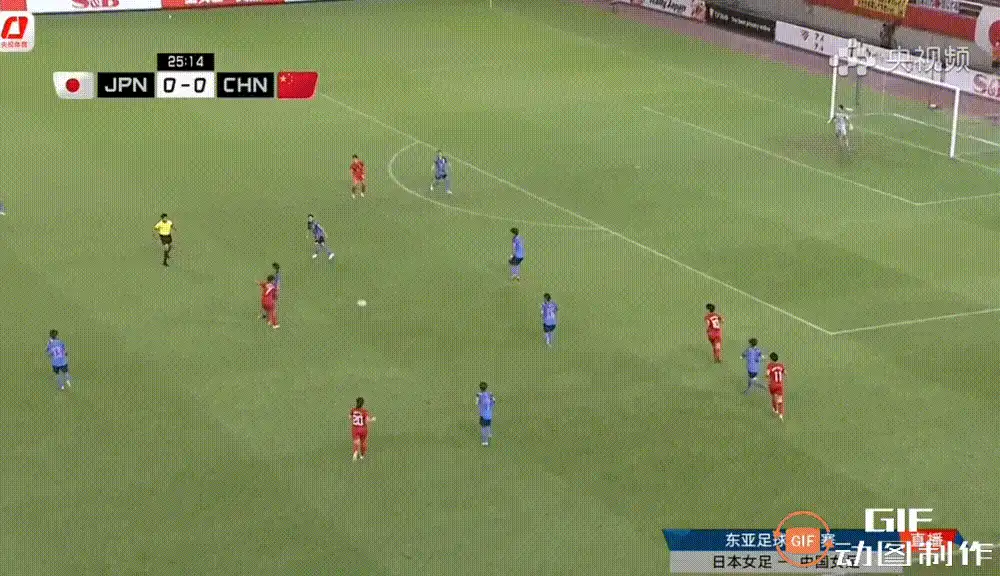 0-0！中国女足被日本女足“按在地上摩擦”，全场仅一脚射门！