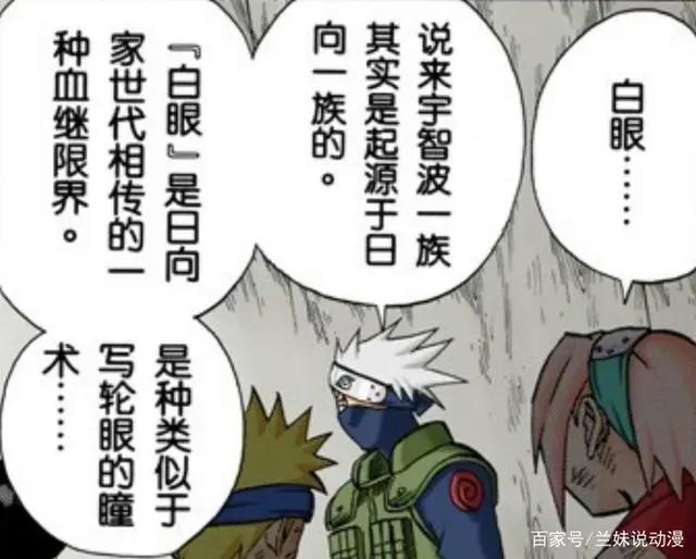 岸本曾为白眼埋下伏笔，比血轮眼还要强势，日向天忍指的是他？