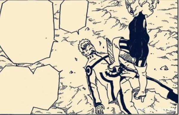 火影博人传漫画2月刊:鸣人被踩在地上碾压,忍界最强只是笑话?