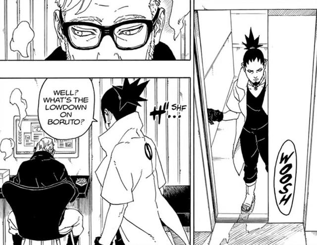 博人传漫画68话：考德进入木叶，迪鲁达成为守护木叶的同伴！