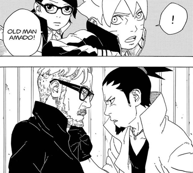 博人传漫画68话：考德进入木叶，迪鲁达成为守护木叶的同伴！