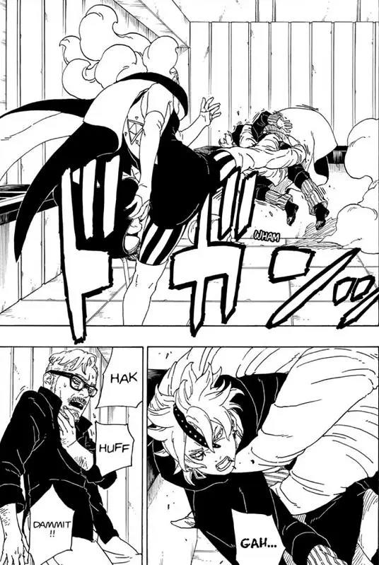 博人传漫画68话：考德进入木叶，迪鲁达成为守护木叶的同伴！