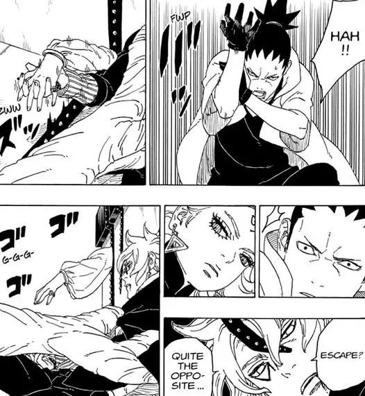 博人传漫画68话：考德进入木叶，迪鲁达成为守护木叶的同伴！