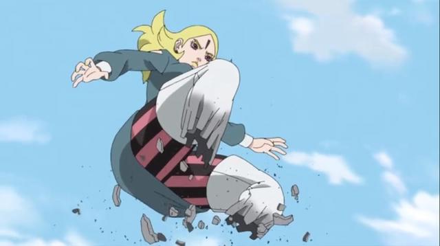 博人传198集，迪鲁达碾压九尾鸣人，激光炮 再生腿，鸣人被压着打