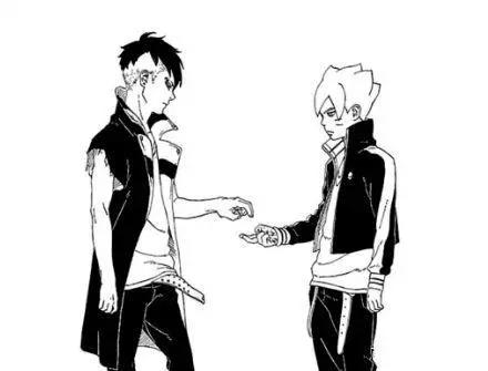 博人传漫画30话，迪鲁达：鸣人！我要打败你，带走大Boss川木！