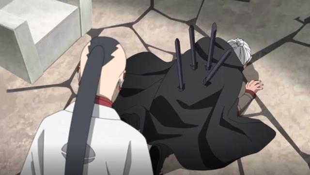 博人传:慈弦4根黑棒秒杀果心居士,影分身还流血,这货也是影帝