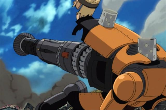 火影忍者中的机甲鸣人有多强？打败十一位强者，钢铁侠看了都无语