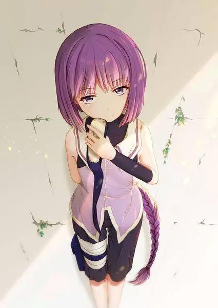 博人传有望当上下一任太子妃的筧堇，紫发班长从头到脚都那么可爱