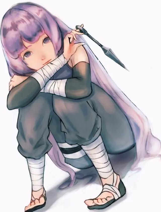 博人传有望当上下一任太子妃的筧堇，紫发班长从头到脚都那么可爱