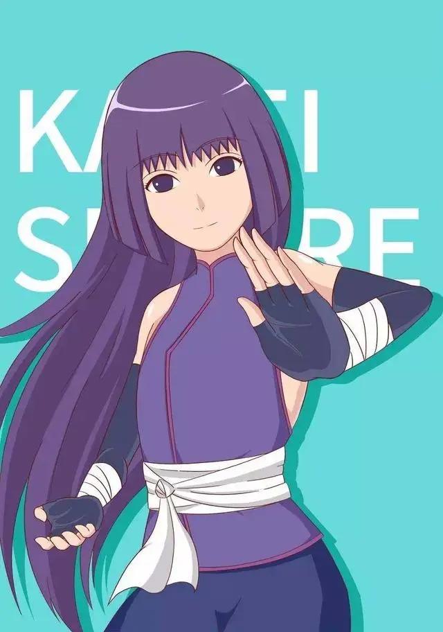 博人传有望当上下一任太子妃的筧堇，紫发班长从头到脚都那么可爱