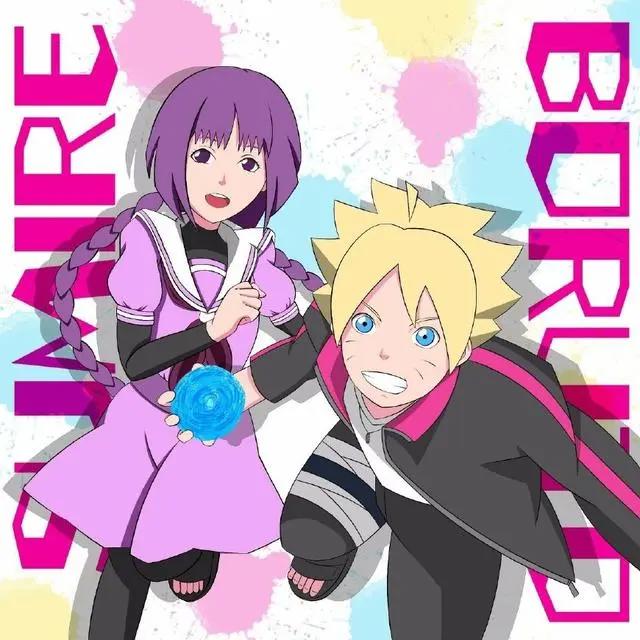 博人传有望当上下一任太子妃的筧堇，紫发班长从头到脚都那么可爱