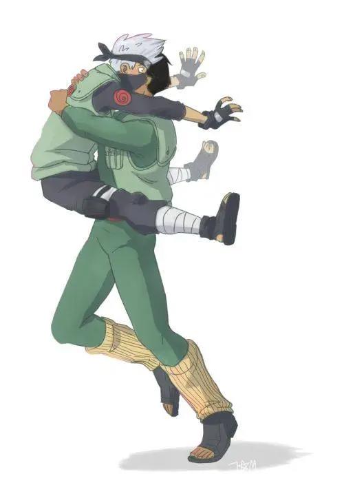 火影忍者：木叶村7对亲子组合，卡卡西和他生的儿子长这样？