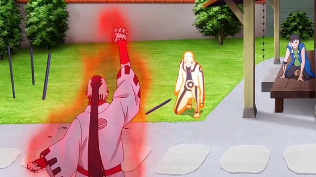 博人传203集：慈弦亲临木叶村，鸣人使用仙狐模式抵抗强敌