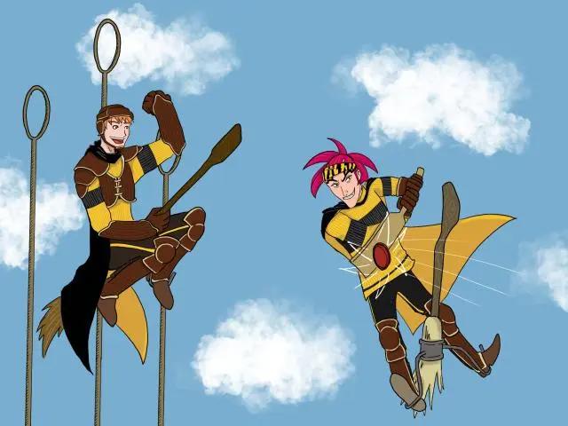 死火海的哈利波特之旅：主角团乱入四大学院，魁地奇比赛战斗激烈