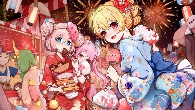 一大波大波超清动漫壁纸，个个都是国色天香