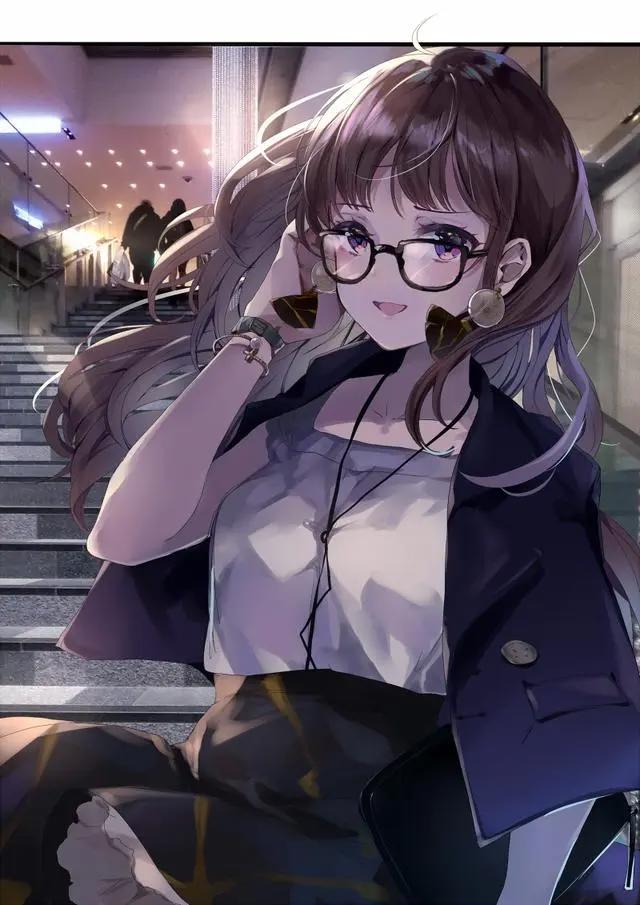 这组可爱的动漫少女壁纸，喜欢就保存到手机里吧