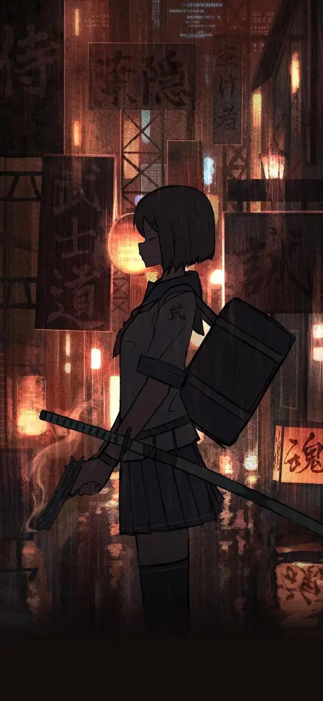 60张二次元全面屏高清壁纸手机壁纸，赶紧收藏喽！