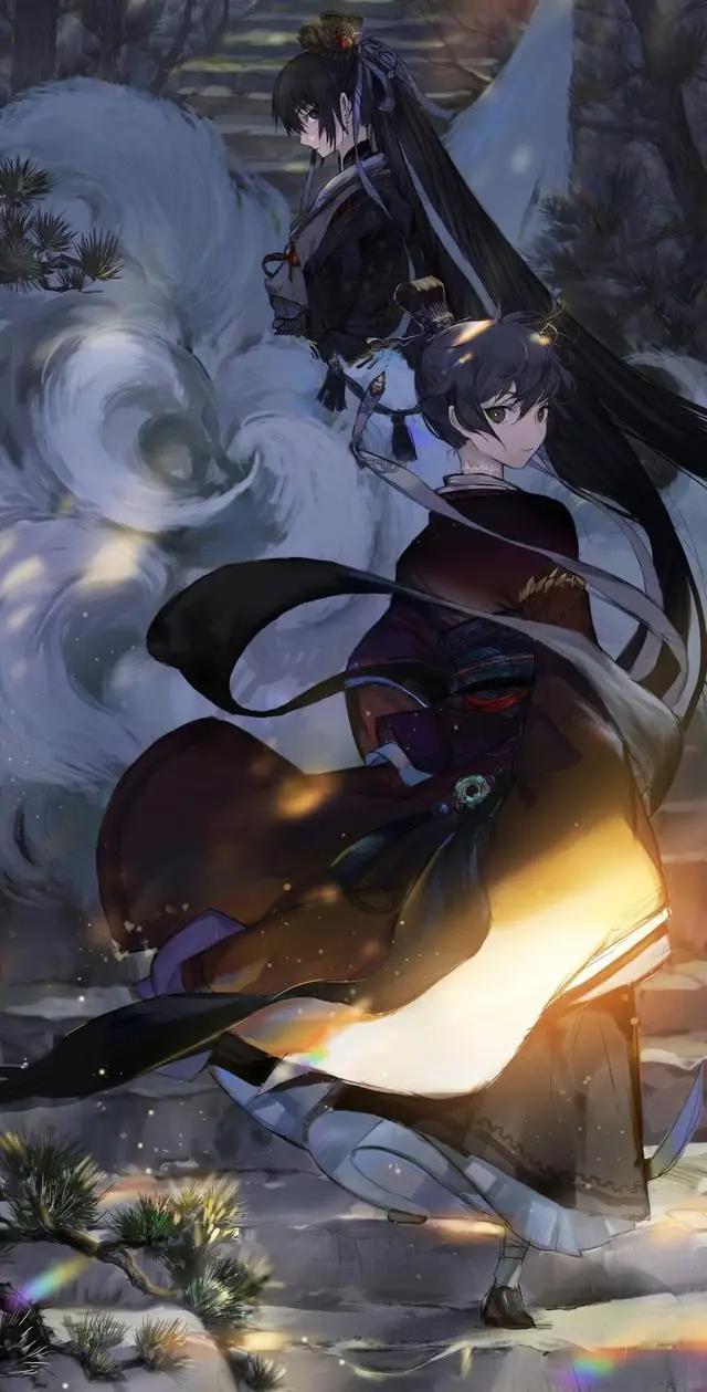 60张二次元全面屏高清壁纸手机壁纸，赶紧收藏喽！