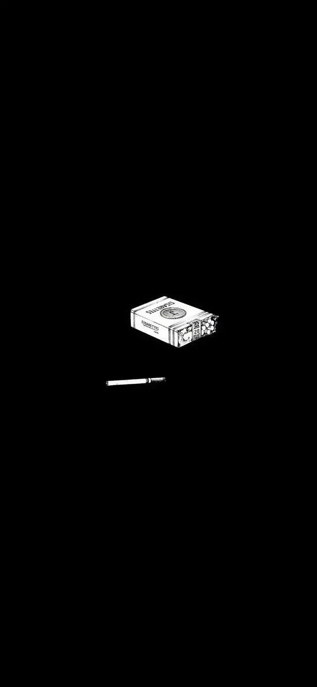 壁纸：黑色背景简约漫画壁纸！超级个性！