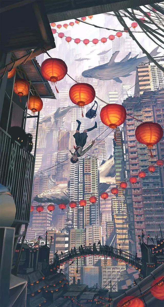 高清动漫壁纸，二次元绝美风景