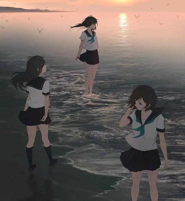 高清动漫壁纸，二次元绝美风景