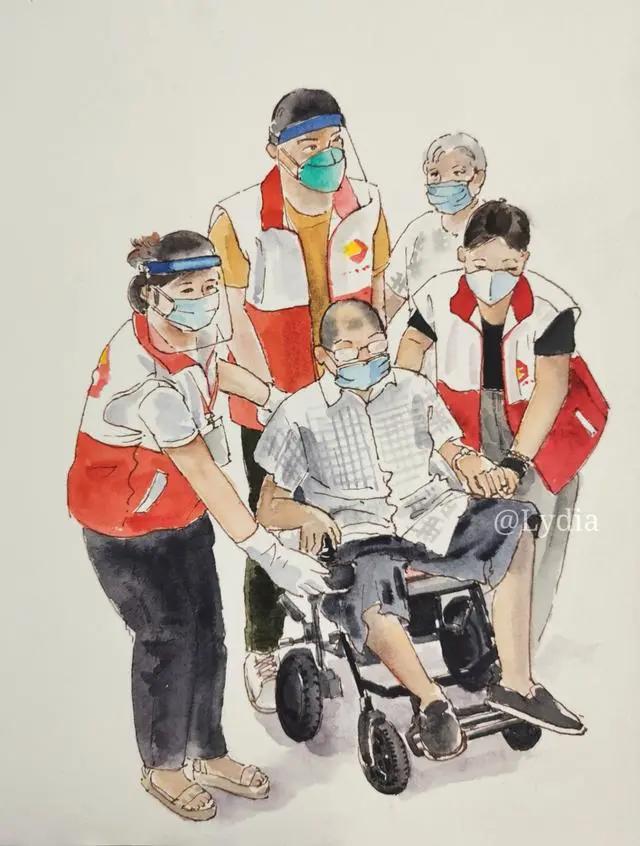 新鲜丨前方大量战“疫”壁纸来袭，广州漫画人集体“上点心”了~