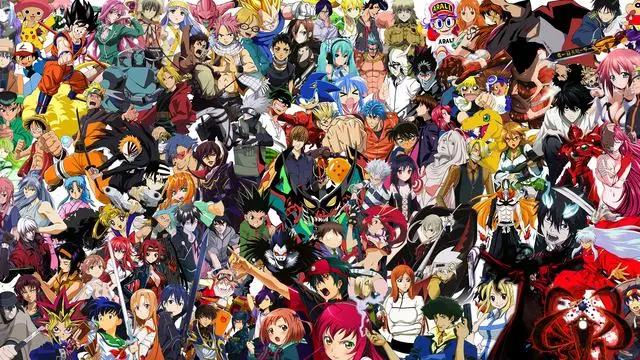 动漫人物大集合高清壁纸，包你喜欢