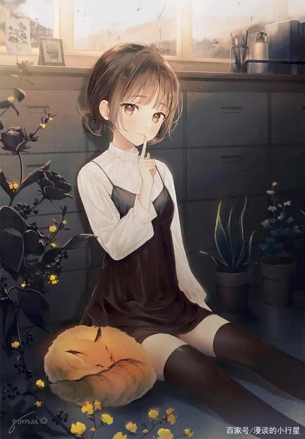 动漫少女：超清壁纸推荐，花花世界系列。不容错过的惊喜！