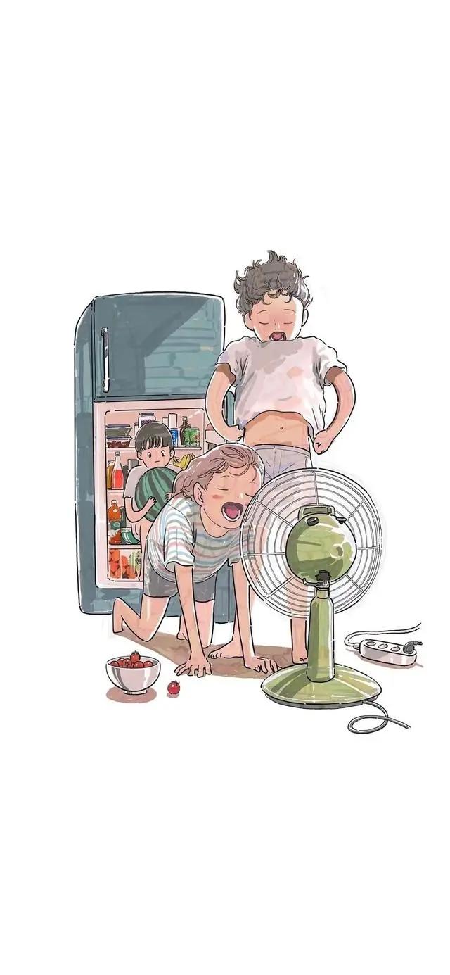 一组简约动漫锁屏壁纸高清壁纸无水印