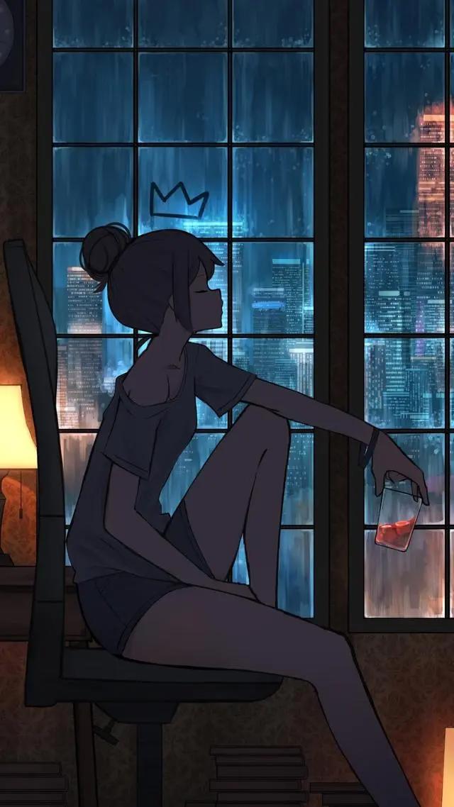 绝美高清动漫壁纸，来不及解释了，快换上