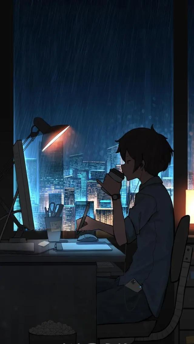 绝美高清动漫壁纸，来不及解释了，快换上