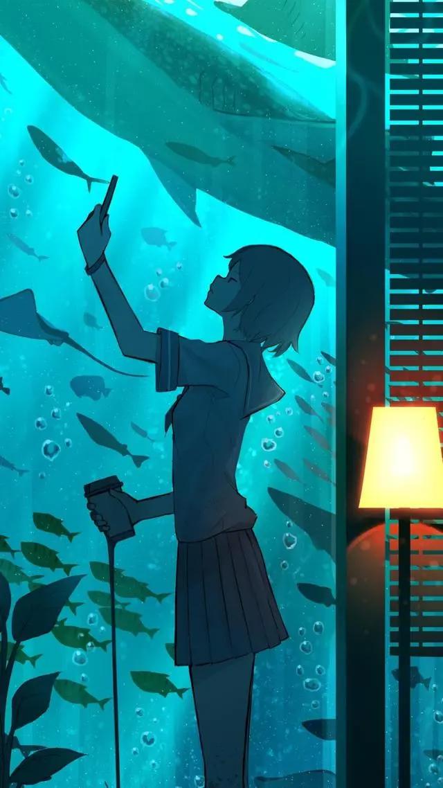 绝美高清动漫壁纸，来不及解释了，快换上