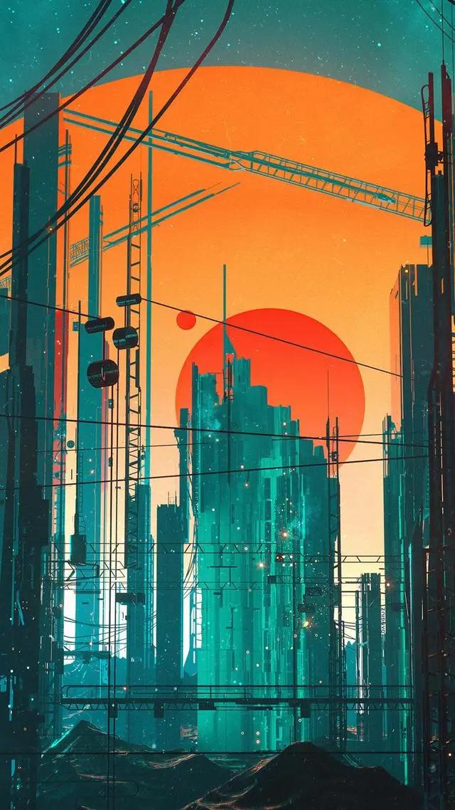 绝美高清动漫壁纸，来不及解释了，快换上