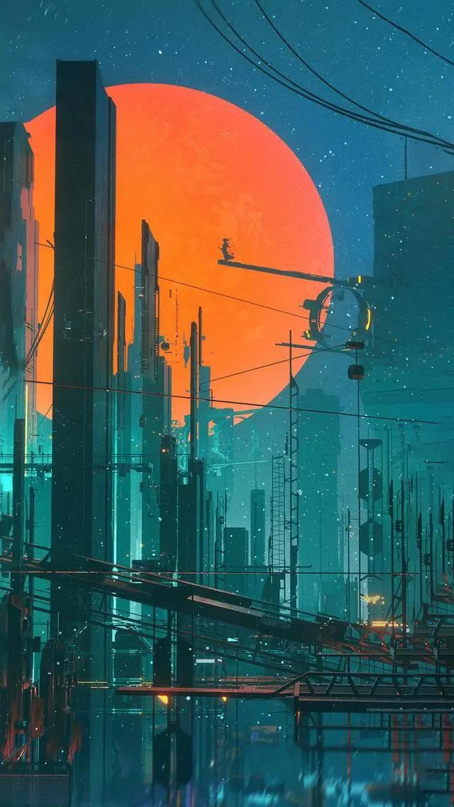 绝美高清动漫壁纸，来不及解释了，快换上