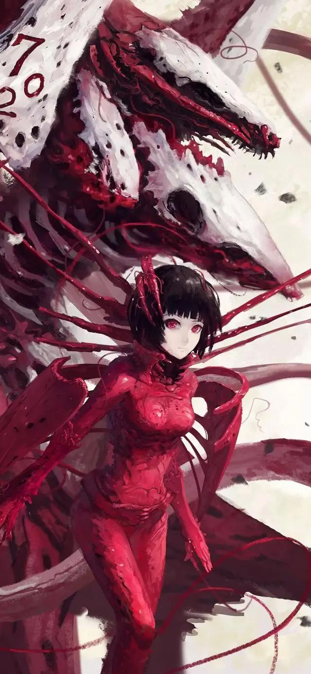 动漫壁纸，手机锁屏，全面屏高清壁纸