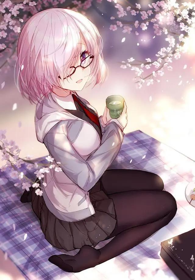 樱花系列高清动漫少女壁纸（下）