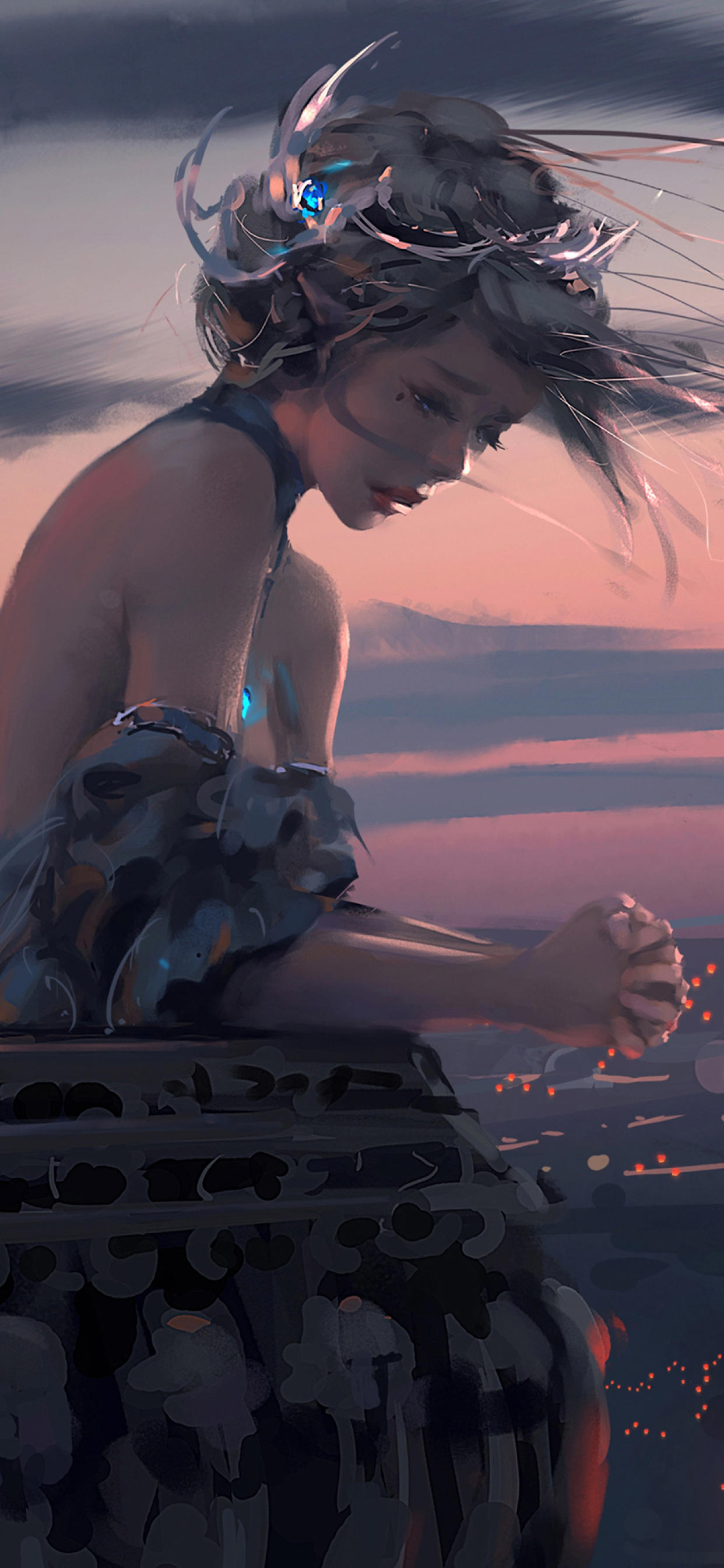 壁纸｜二次元黑暗系动漫少女壁纸高清