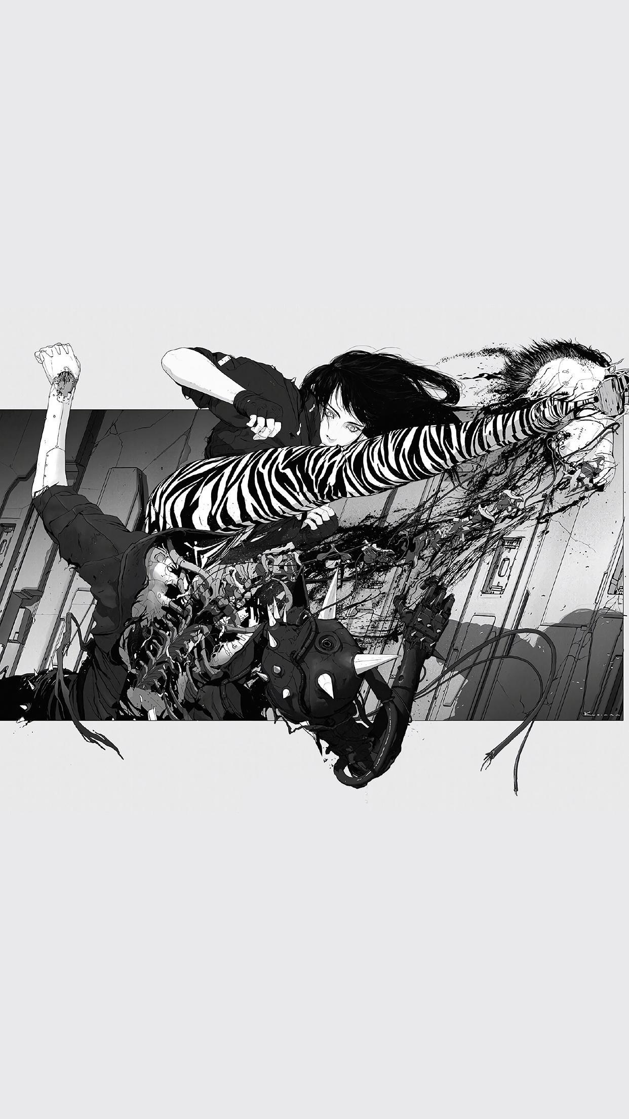 壁纸｜二次元黑暗系动漫少女壁纸高清